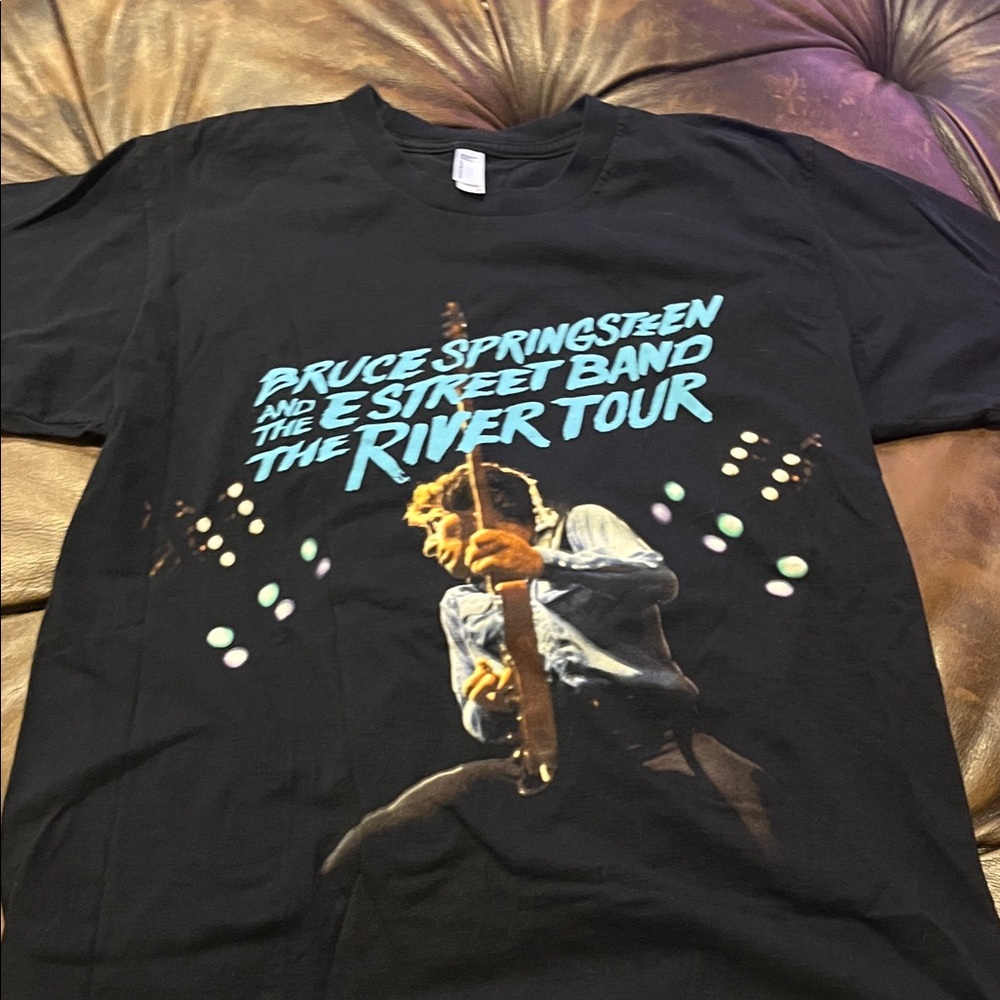 American Apparel Black Graphic Tee